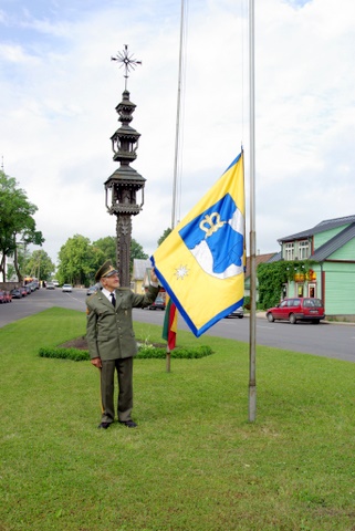 Svėdasų miestelio vėliava